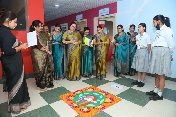 Sahodaya Rangoli Competition